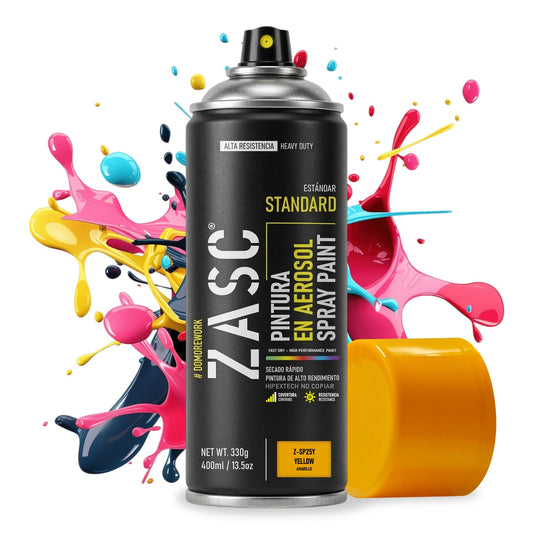 Pintura En Spray / Aerosol Colores Estándar 400ml Zasc