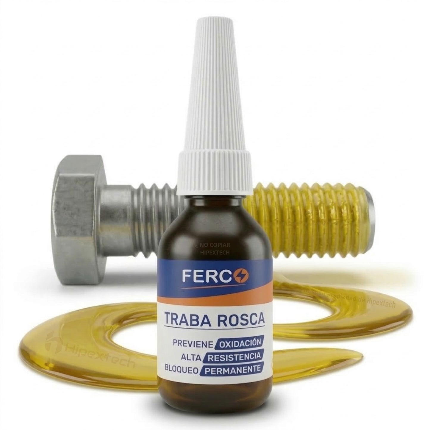 Fijador De Rosca Trabarosca Fuerza Media / Fuerte 10 ml Ferco