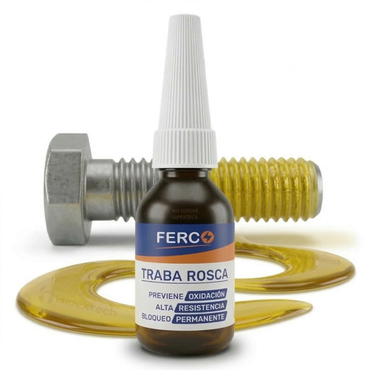 Fijador De Rosca Trabarosca Fuerza Media / Fuerte 10 ml Ferco