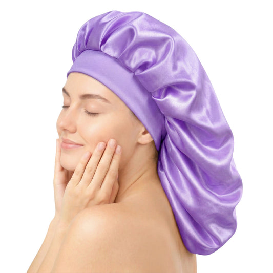 Bonnet / Gorro De Satén Largo Para Dormir y Evitar El Frizz