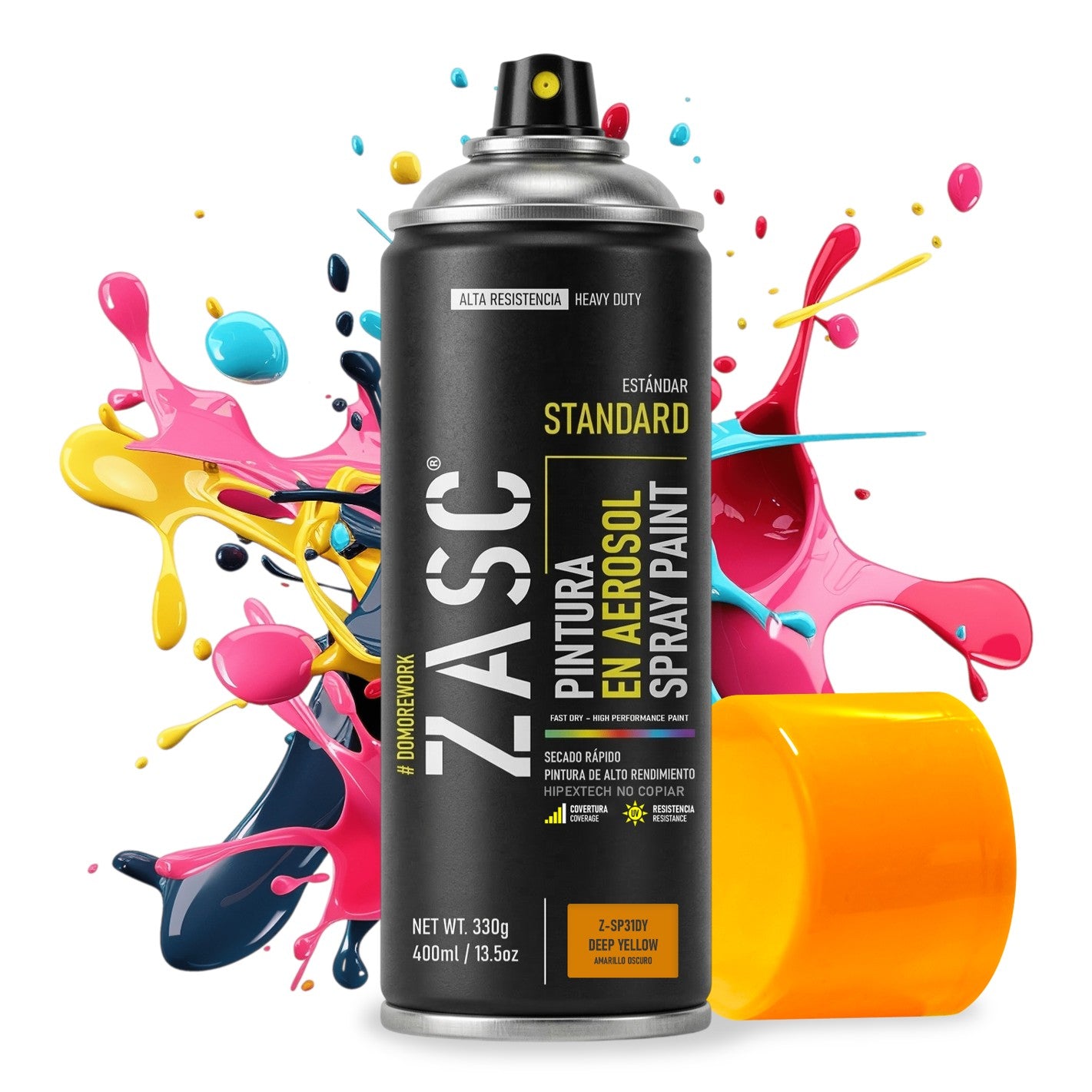 Pintura En Spray / Aerosol Colores Estándar 400ml Zasc