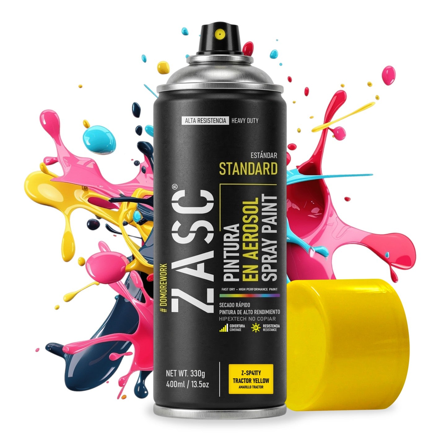 Pintura En Spray / Aerosol Colores Estándar 400ml Zasc
