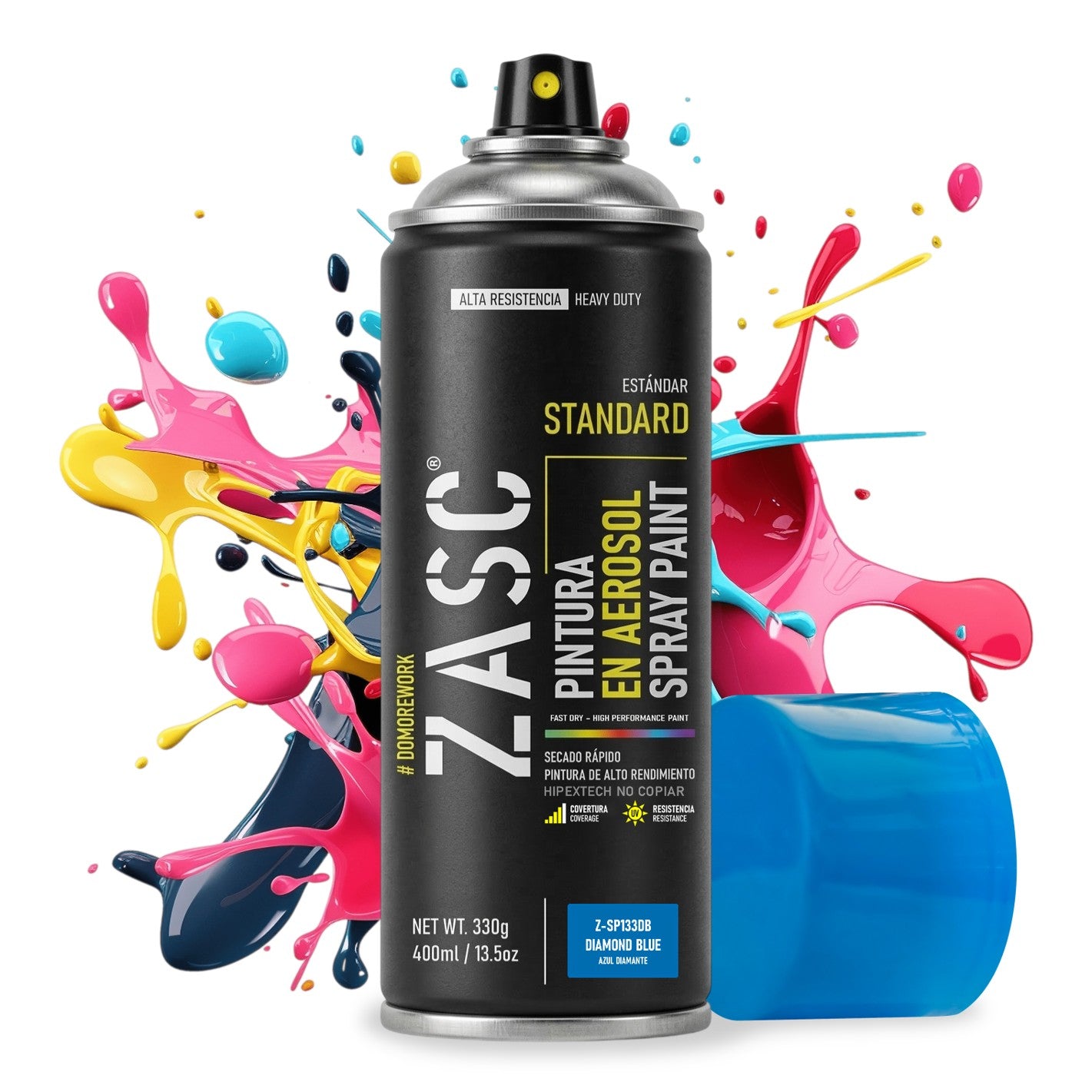 Pintura En Spray / Aerosol Colores Estándar 400ml Zasc