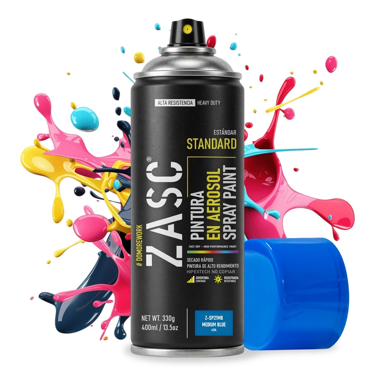 Pintura En Spray / Aerosol Colores Estándar 400ml Zasc