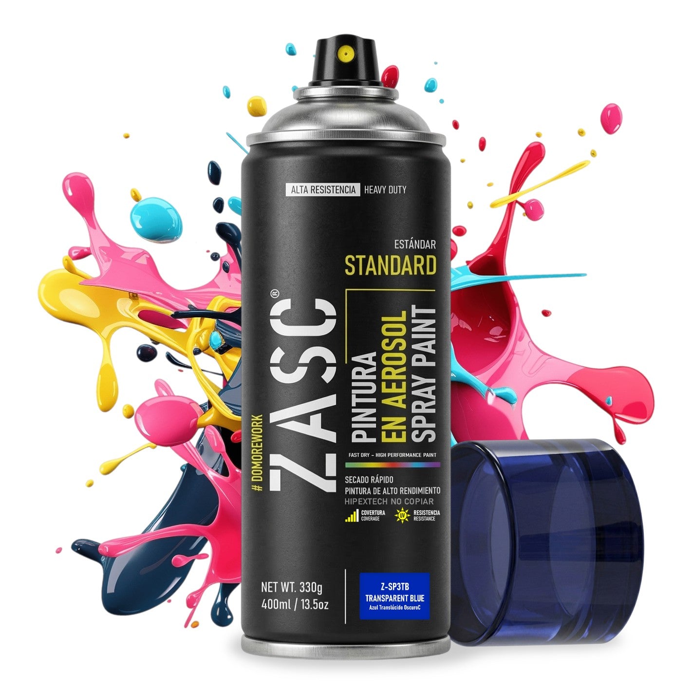 Pintura En Spray / Aerosol Colores Estándar 400ml Zasc