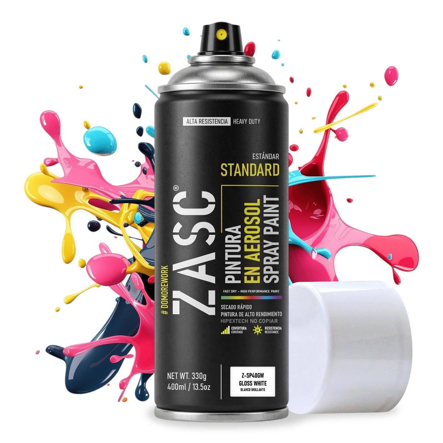 Pintura En Spray / Aerosol Colores Estándar 400ml Zasc