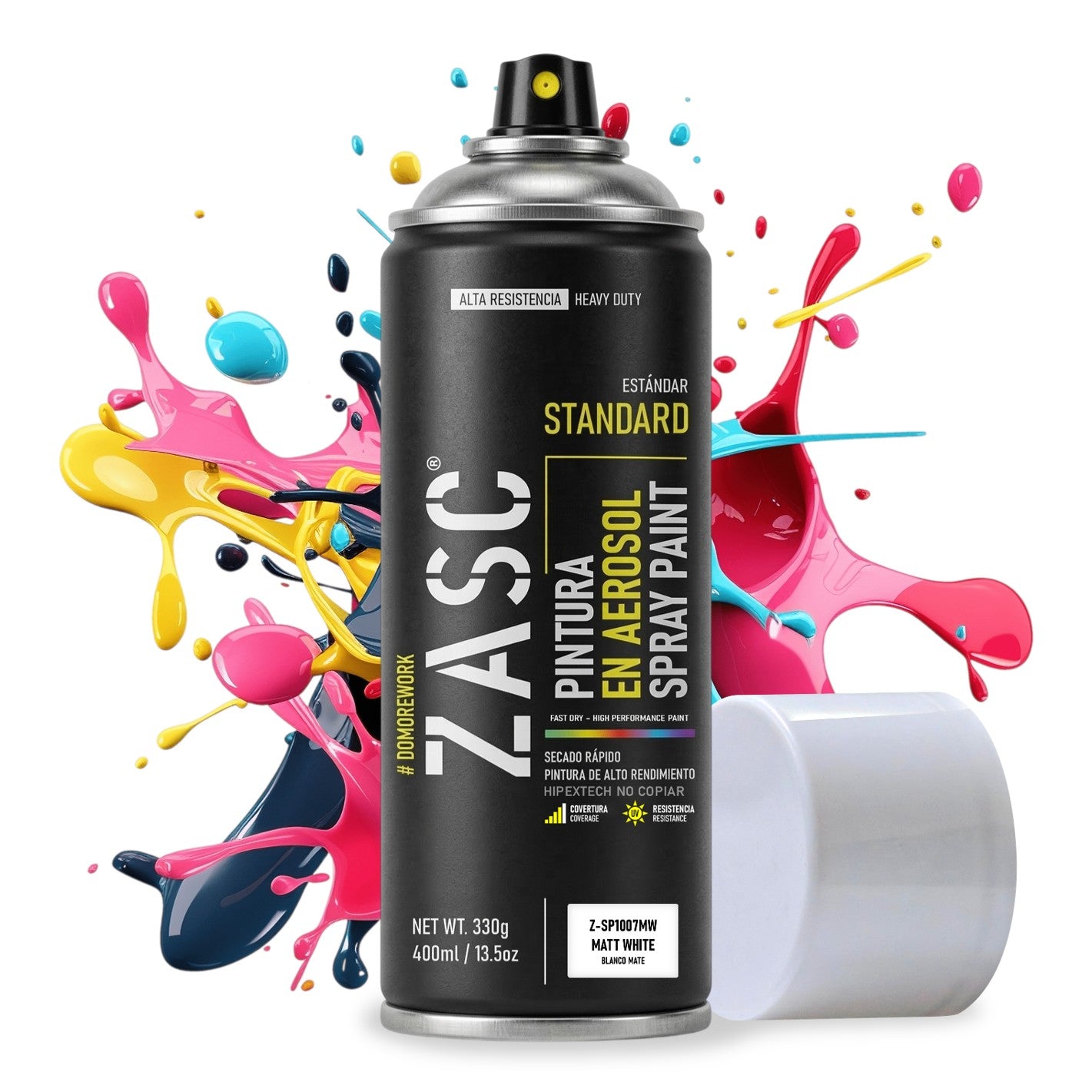 Pintura En Spray / Aerosol Colores Estándar 400ml Zasc