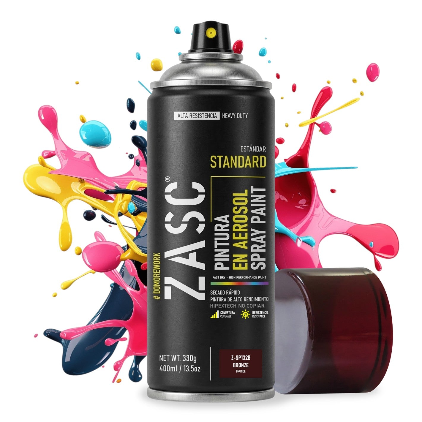 Pintura En Spray / Aerosol Colores Estándar 400ml Zasc