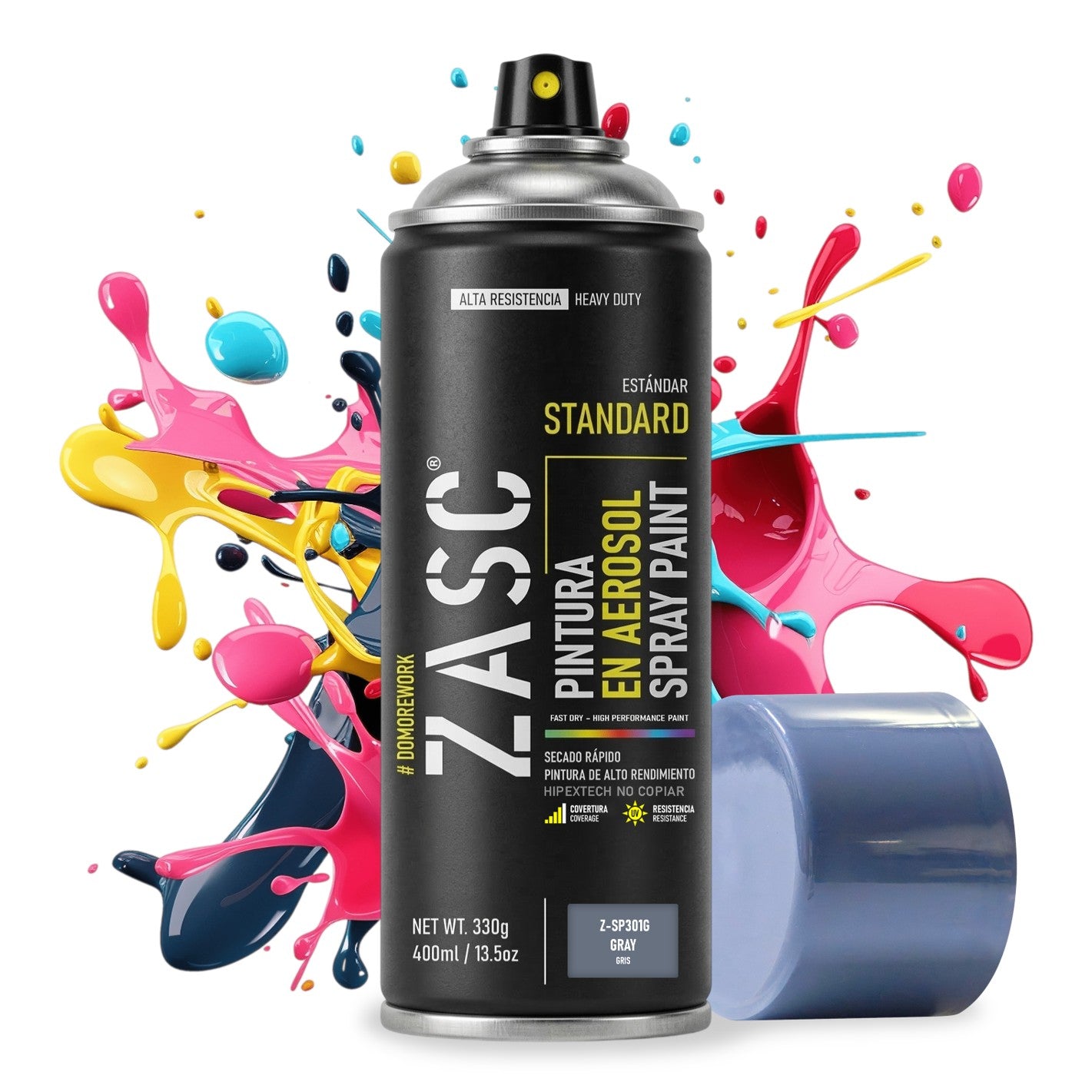 Pintura En Spray / Aerosol Colores Estándar 400ml Zasc