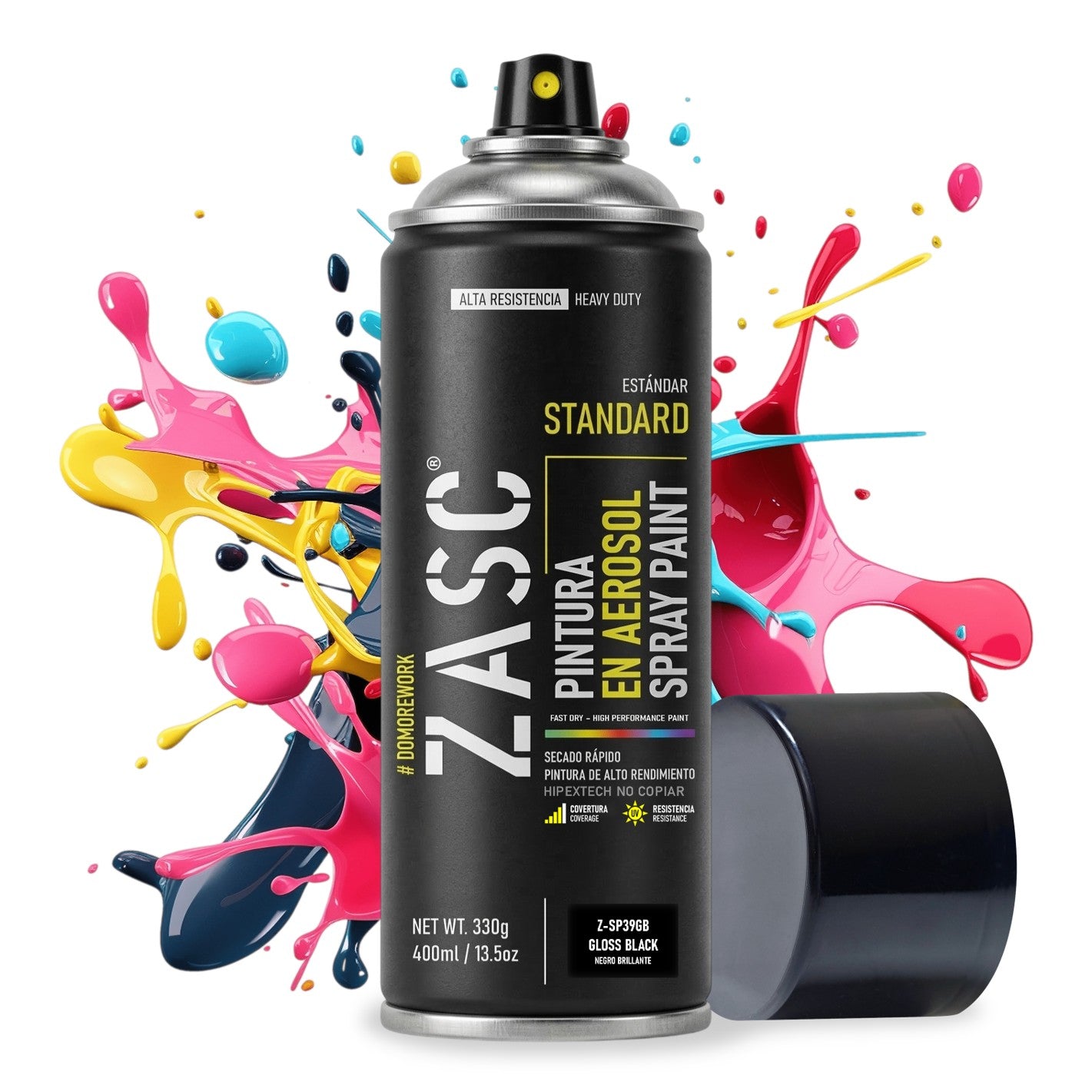 Pintura En Spray / Aerosol Colores Estándar 400ml Zasc