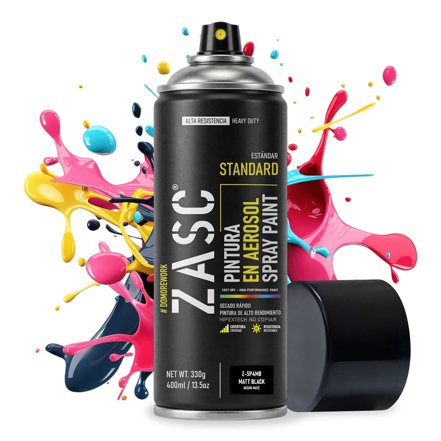 Pintura En Spray / Aerosol Colores Estándar 400ml Zasc