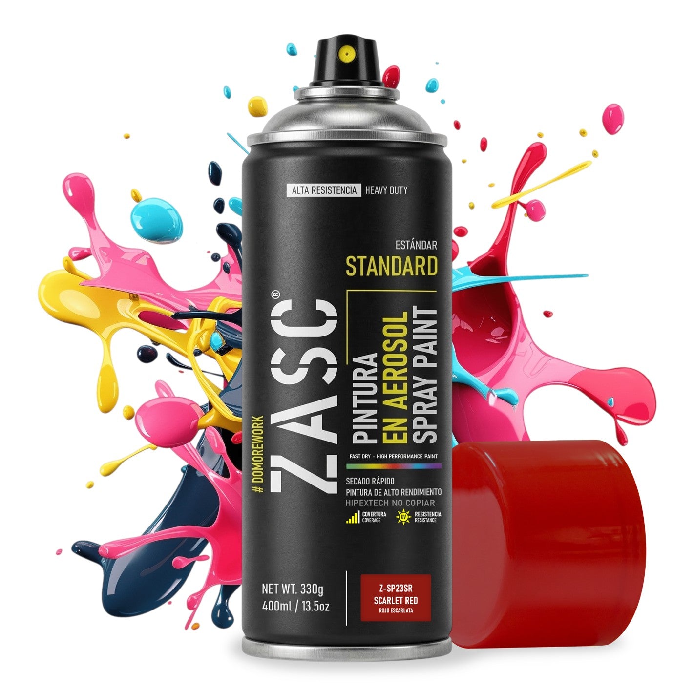 Pintura En Spray / Aerosol Colores Estándar 400ml Zasc