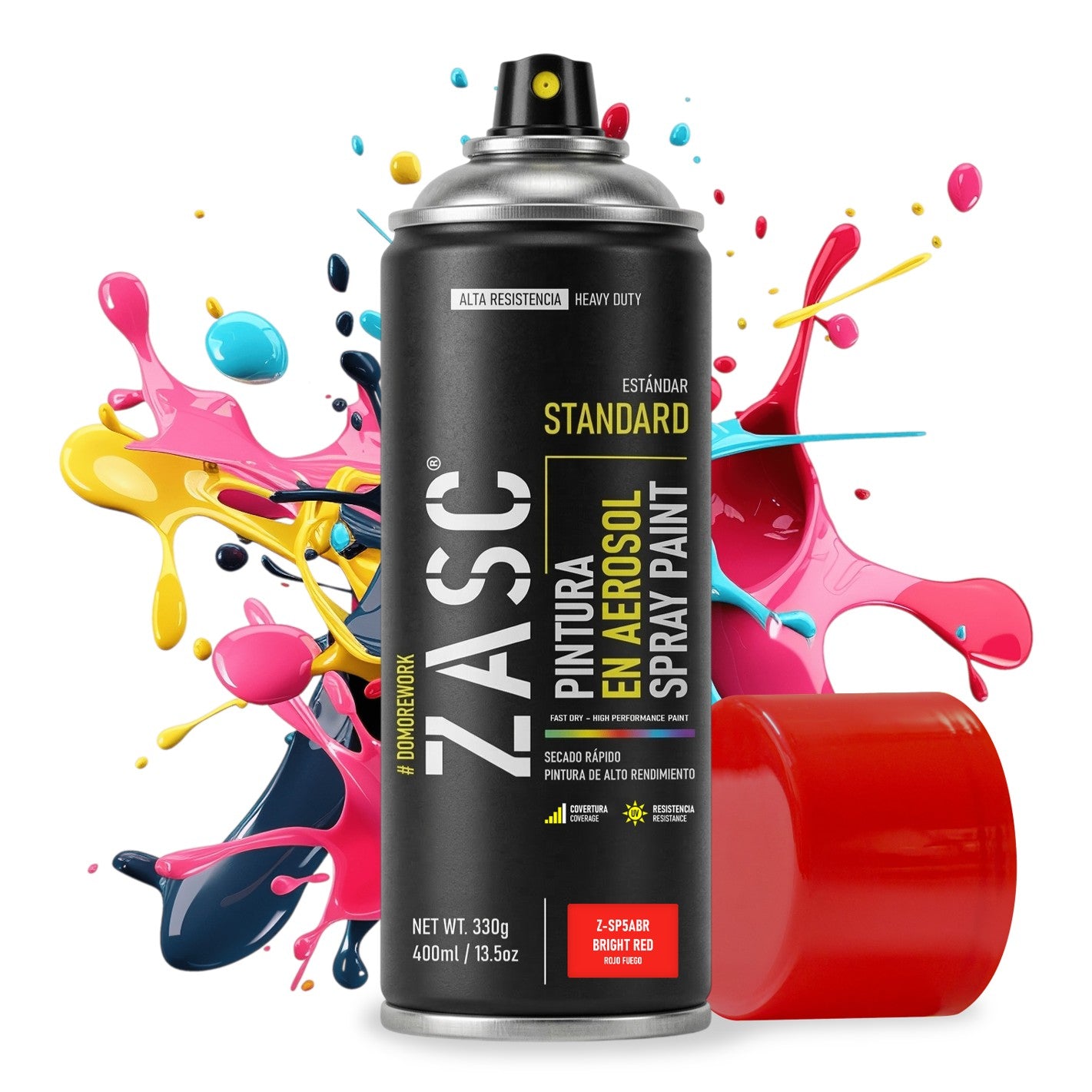 Pintura En Spray / Aerosol Colores Estándar 400ml Zasc