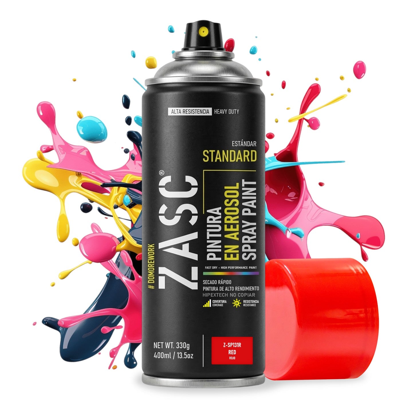 Pintura En Spray / Aerosol Colores Estándar 400ml Zasc
