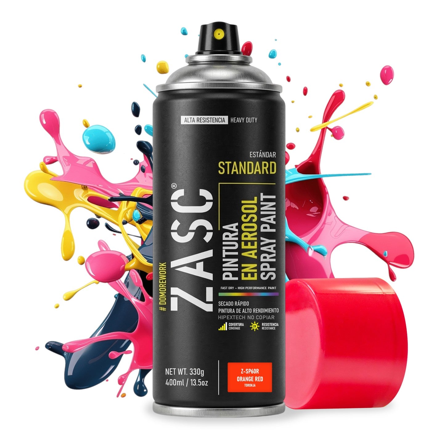 Pintura En Spray / Aerosol Colores Estándar 400ml Zasc