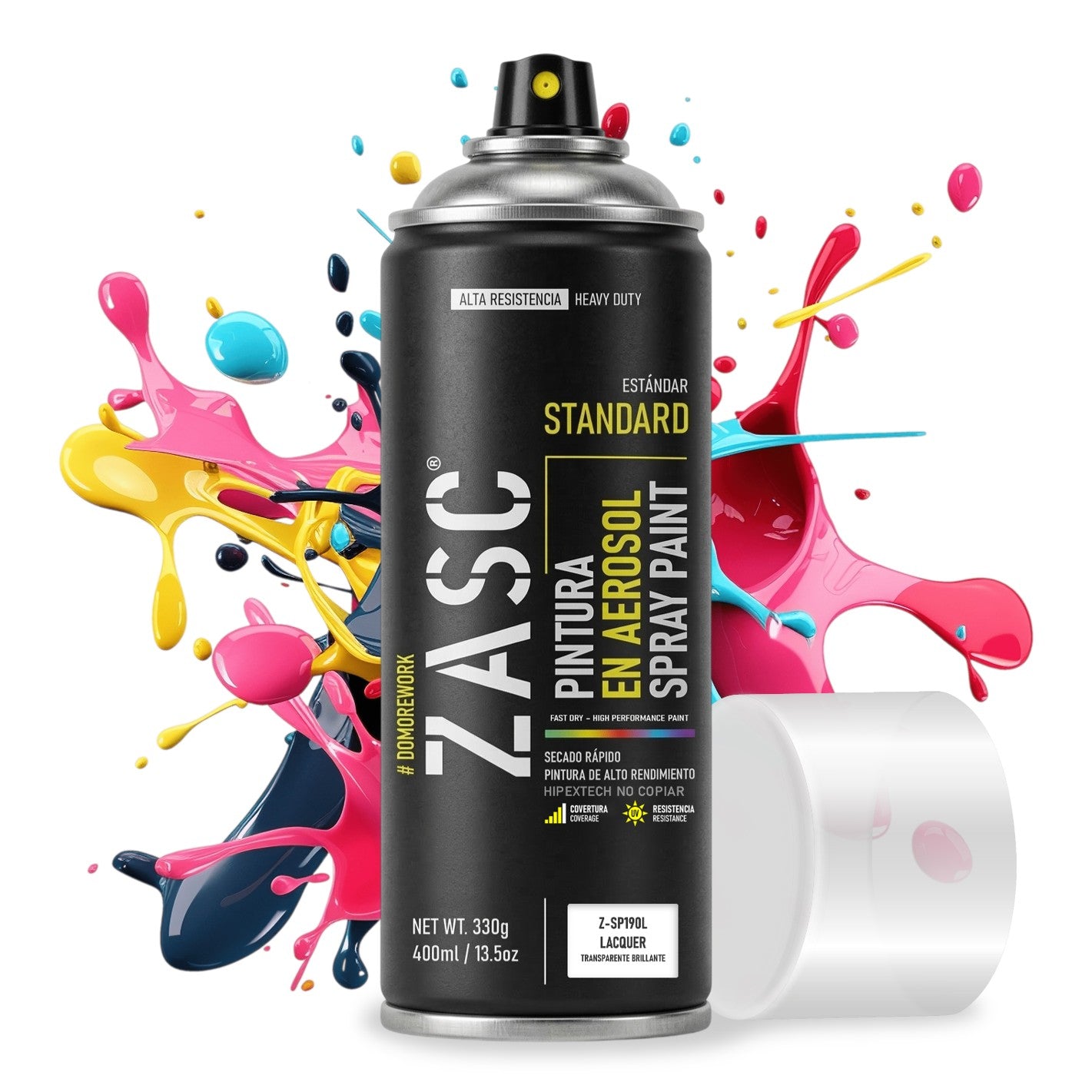Pintura En Spray / Aerosol Colores Estándar 400ml Zasc