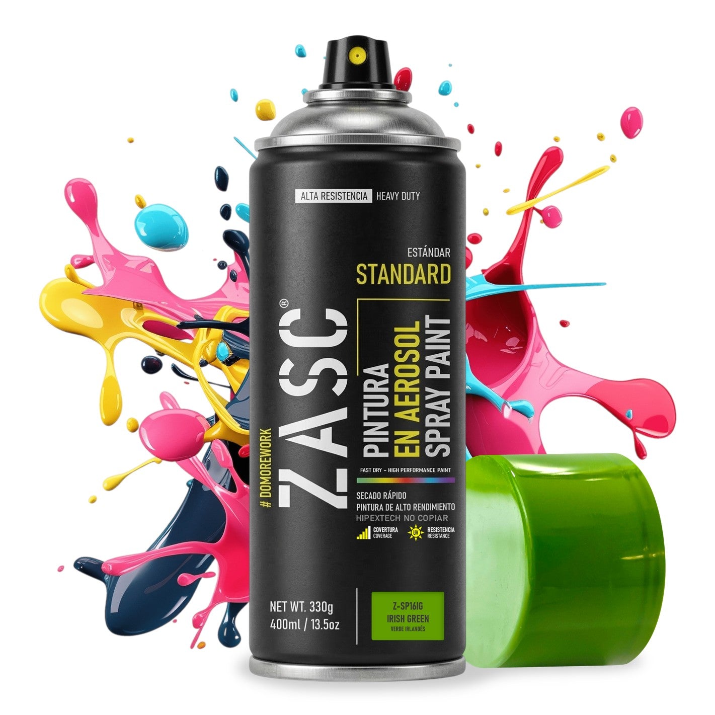 Pintura En Spray / Aerosol Colores Estándar 400ml Zasc