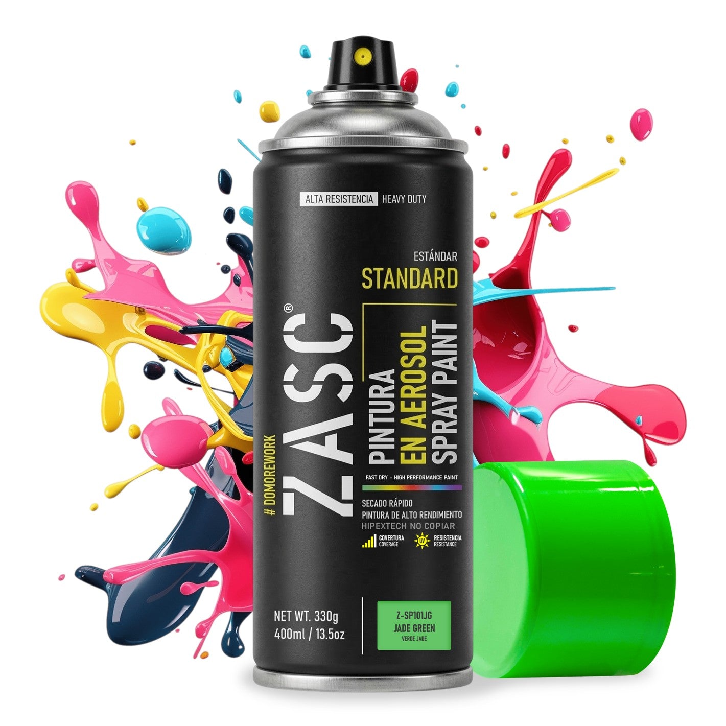 Pintura En Spray / Aerosol Colores Estándar 400ml Zasc