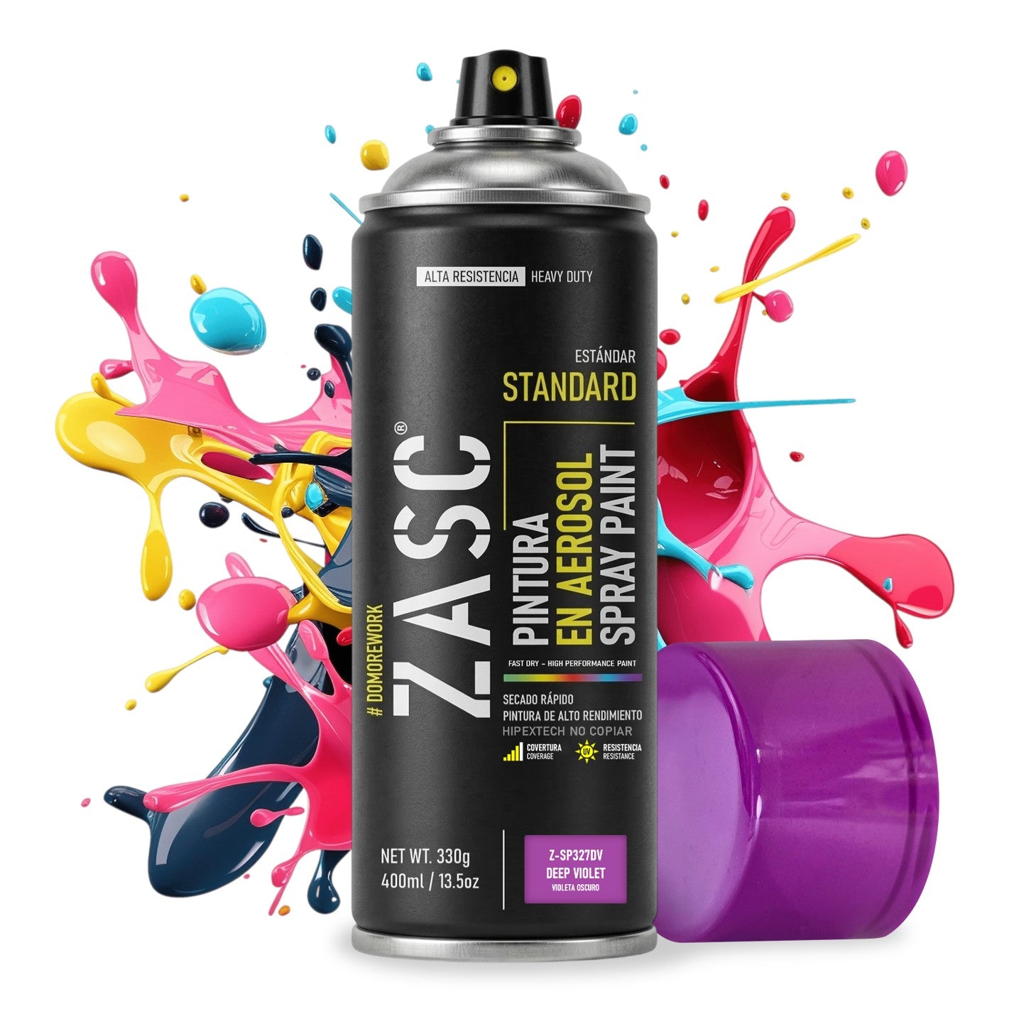 Pintura En Spray / Aerosol Colores Estándar 400ml Zasc